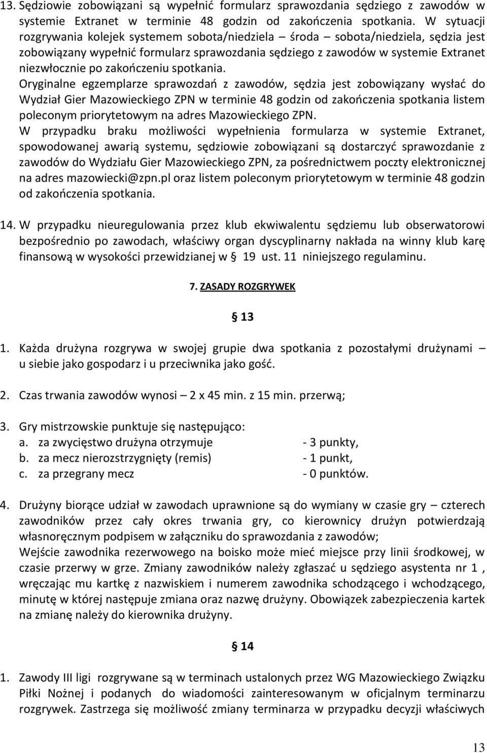 zakończeniu spotkania.