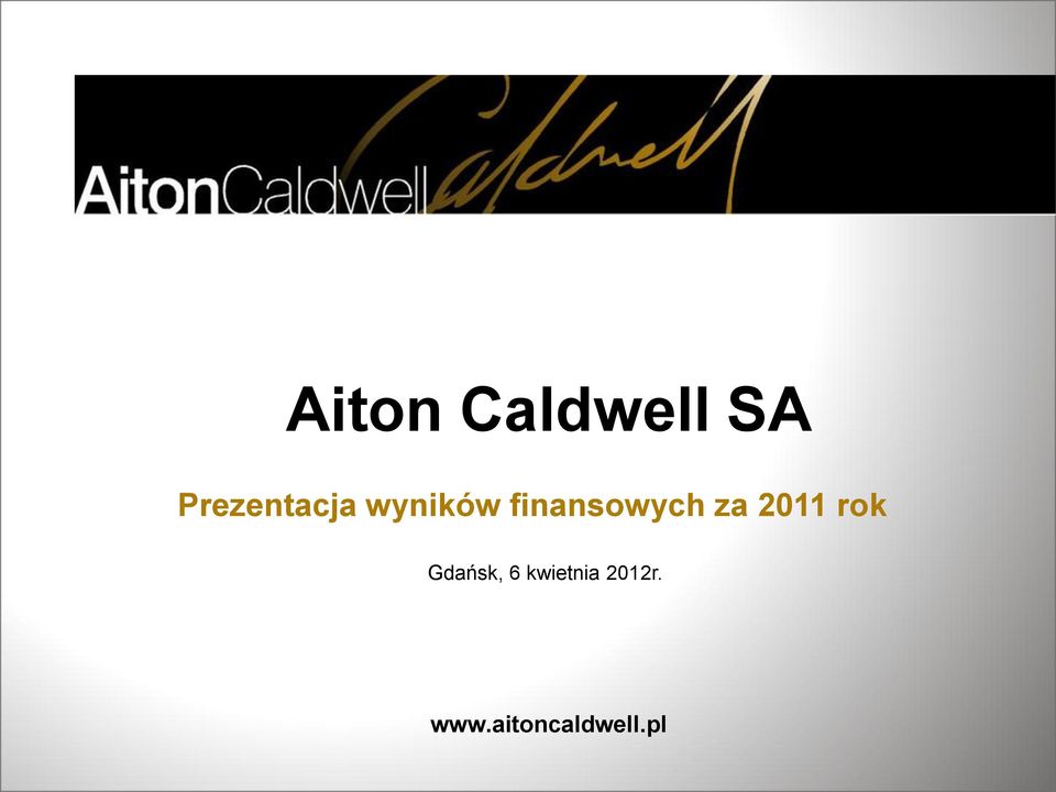 finansowych za 2011 rok
