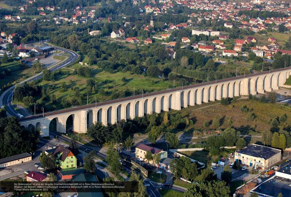 Wiadukt nad Bobrem, jeden z najdłuższych wiaduktów