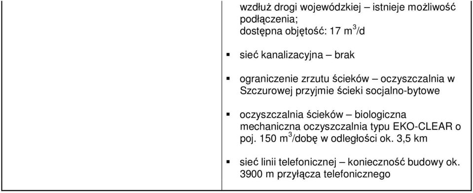 socjalno-bytowe oczyszczalnia ścieków biologiczna mechaniczna oczyszczalnia typu EKO-CLEAR o poj.