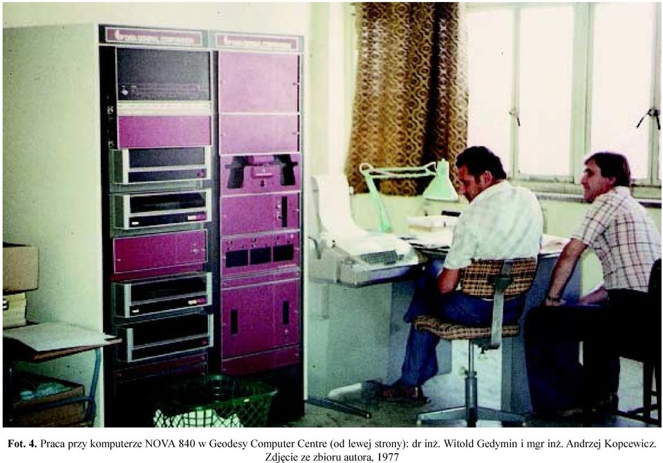 Computer Centre (od lewej strony): dr in.