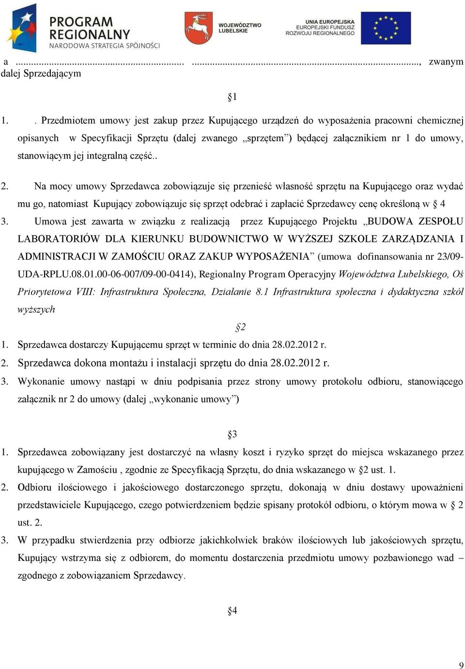 jej integralną część.. 2.