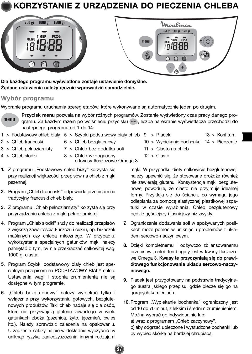Zostanie wyświetlony czas pracy danego programu.