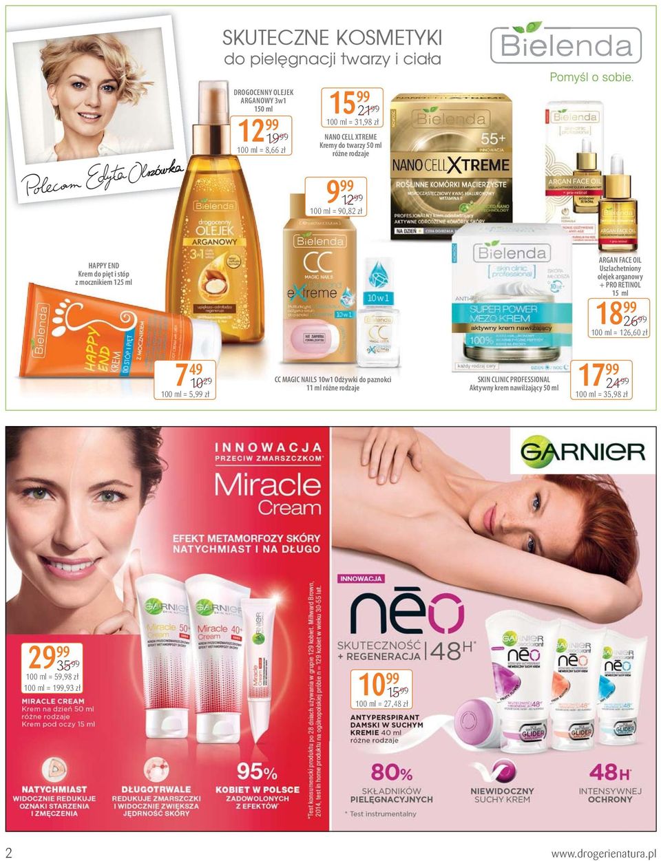 + PRO RETINOL 15 ml 18 26 100 ml = 126,60 zł 7 49 10 29 100 ml = 5, zł CC MAGIC NAILS 10w1 Odżywki do paznokci 11 ml różne rodzaje SKIN