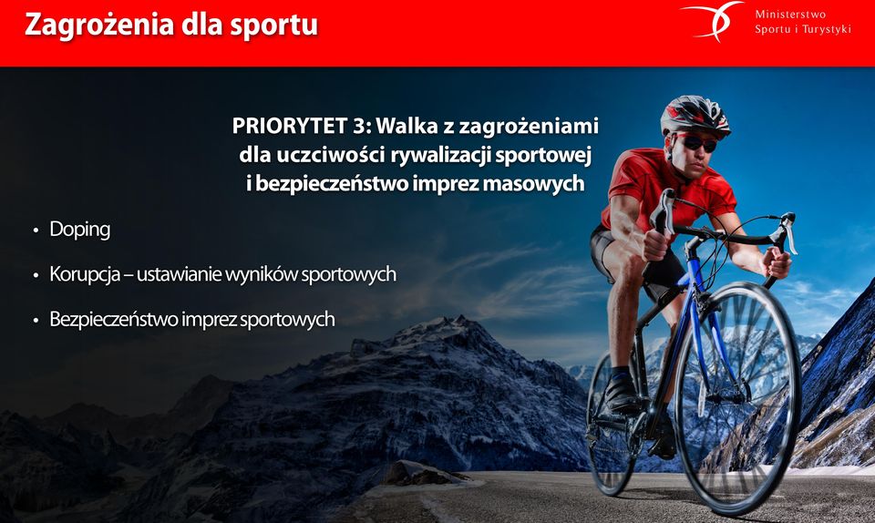 i bezpieczeństwo imprez masowych Doping Korupcja