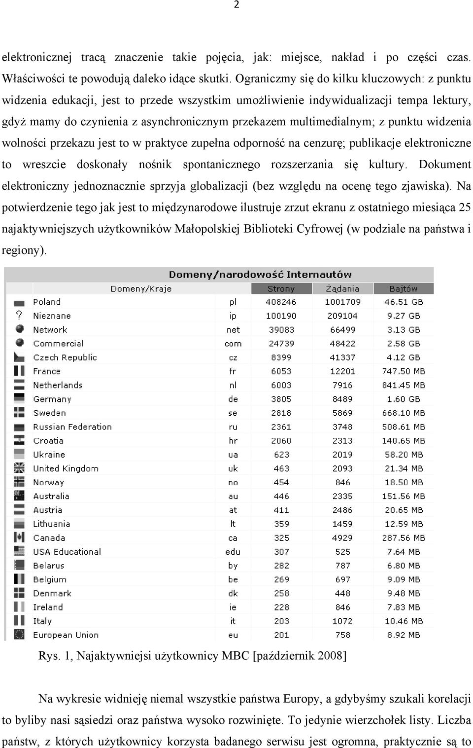 multimedialnym; z punktu widzenia wolności przekazu jest to w praktyce zupełna odporność na cenzurę; publikacje elektroniczne to wreszcie doskonały nośnik spontanicznego rozszerzania się kultury.