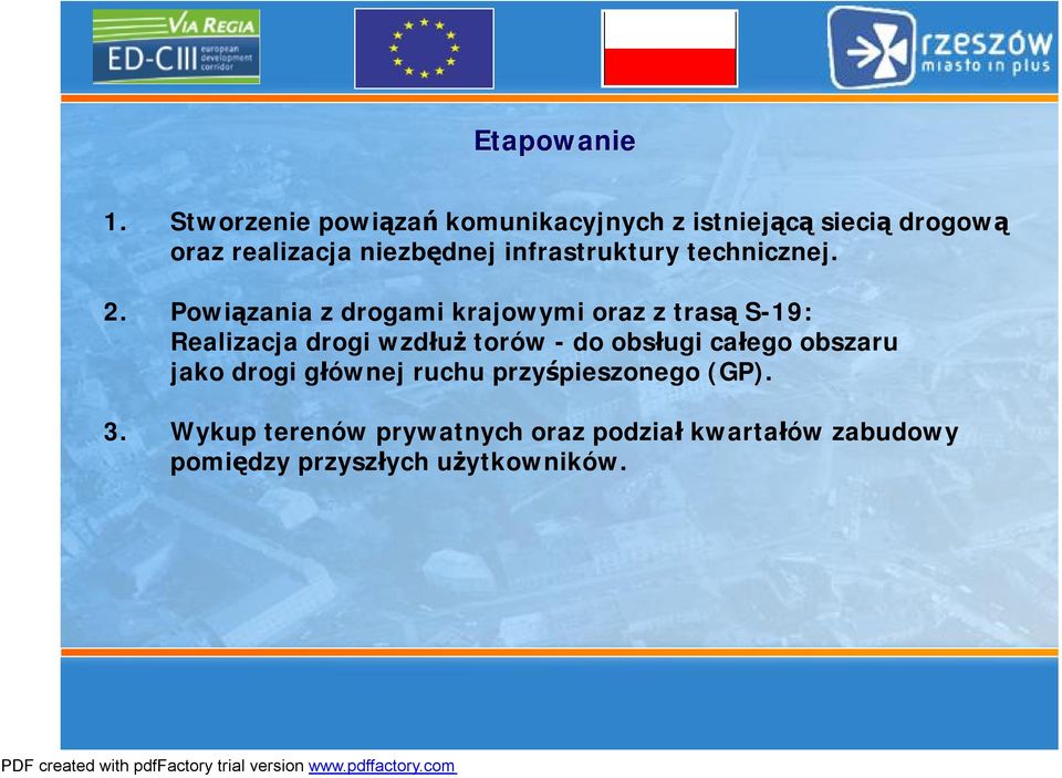 infrastruktury technicznej. 2.
