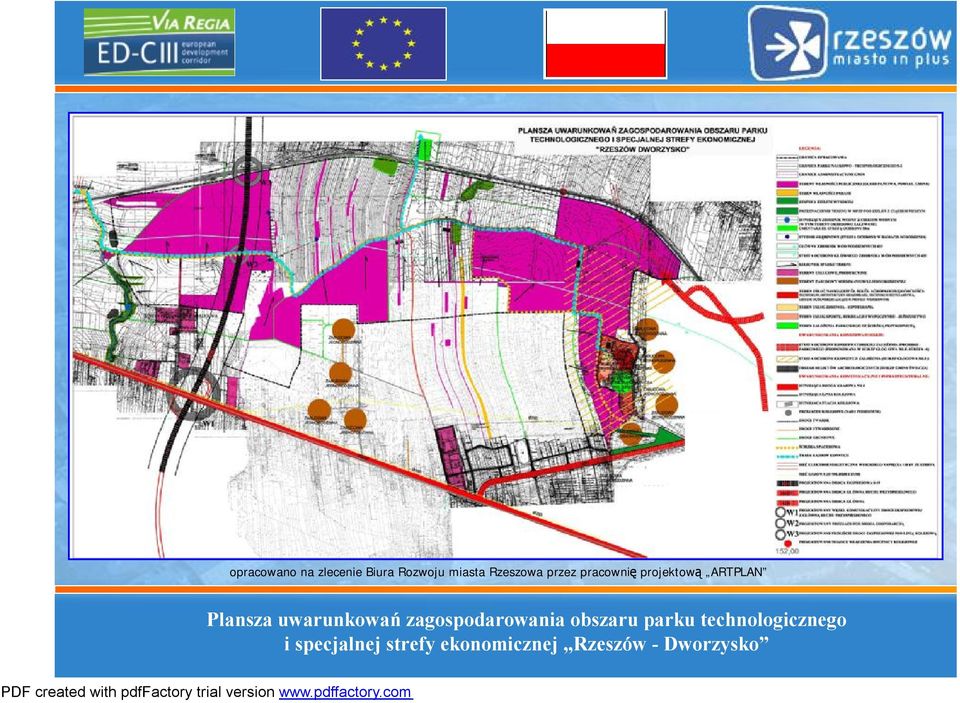 uwarunkowań zagospodarowania obszaru parku