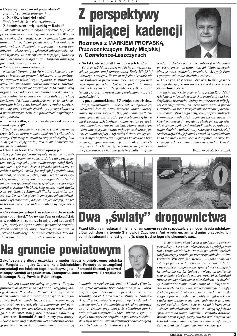 kadencji Na gruncie