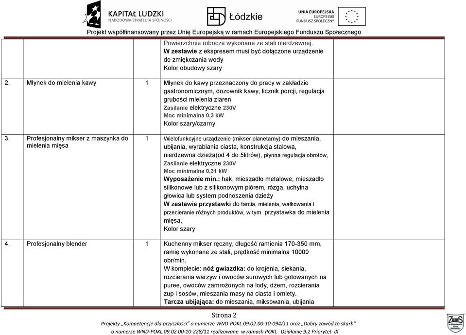 Profesjonalny mikser z maszynka do mielenia mięsa 1 Wielofunkcyjne urządzenie (mikser planetarny) do mieszania, ubijania, wyrabiania ciasta, konstrukcja stalowa, nierdzewna dzieża(od 4 do 5litrów),