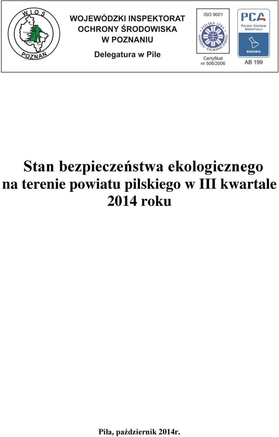 powiatu pilskiego w III