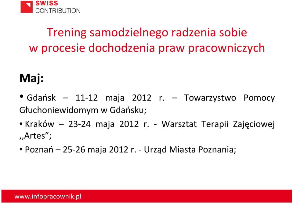 Kraków 23-24 maja 2012 r.