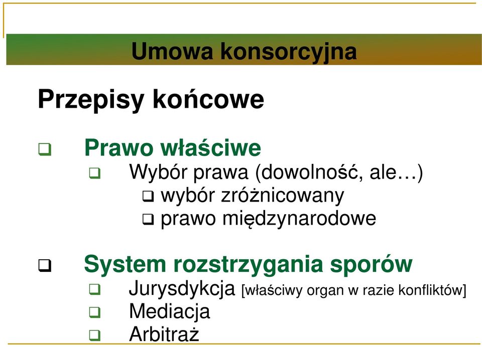 prawo międzynarodowe System rozstrzygania sporów