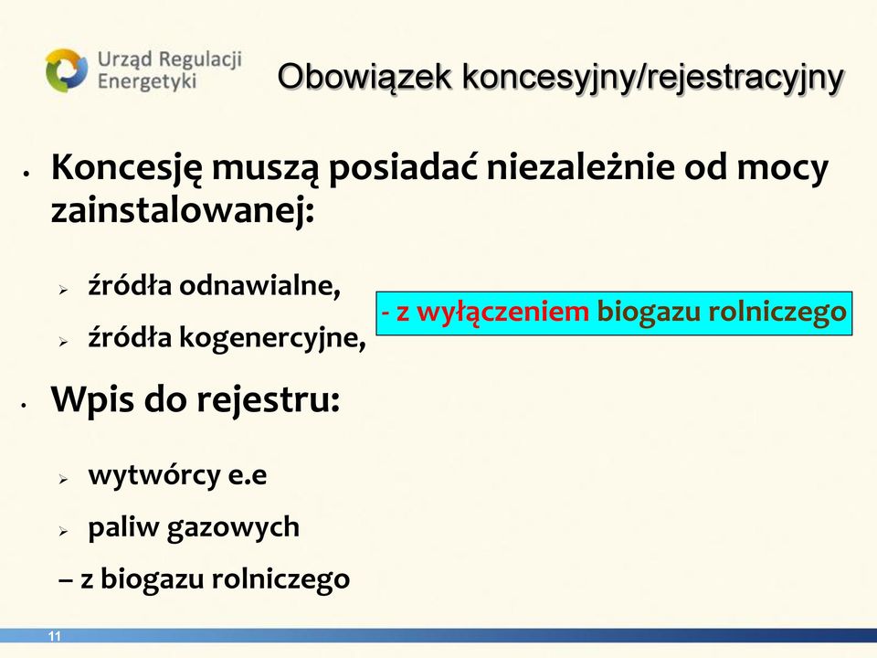 źródła kogenercyjne, - z wyłączeniem biogazu rolniczego