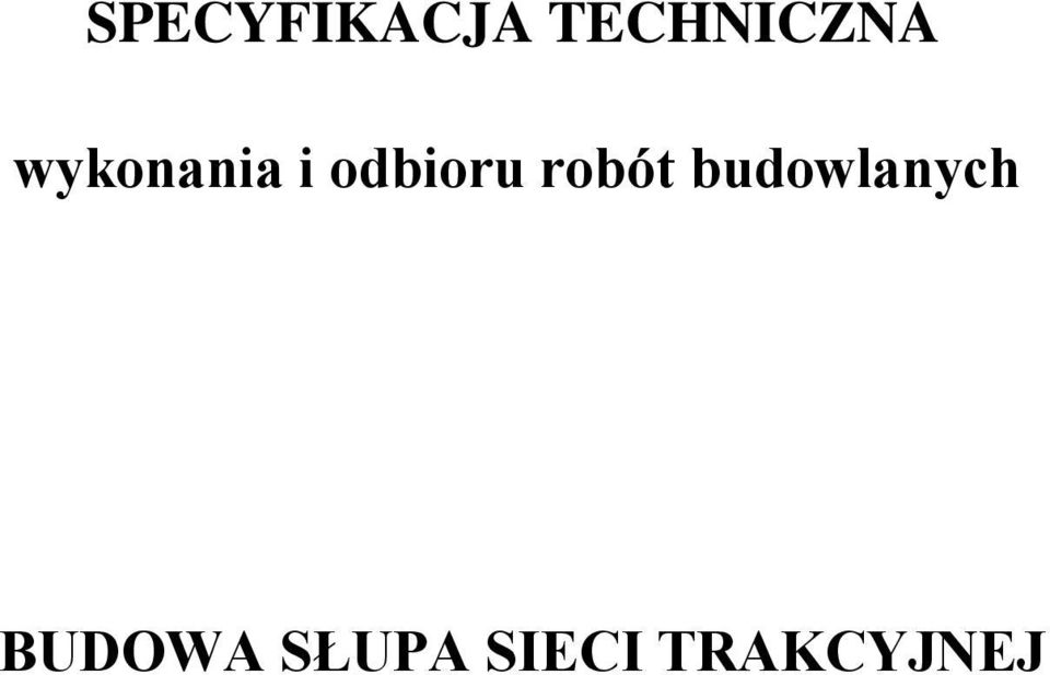 odbioru robót