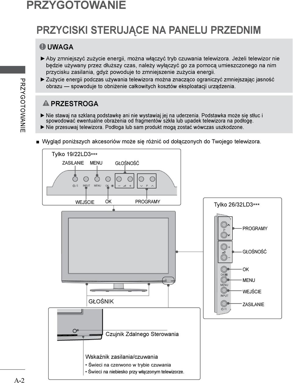 Zużycie energii podczas używania telewizora można znacząco ograniczyć zmniejszając jasność obrazu spowoduje to obniżenie całkowitych kosztów eksploatacji urządzenia.