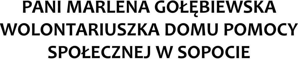 WOLONTARIUSZKA