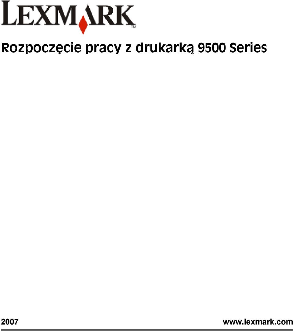 drukarką 9500