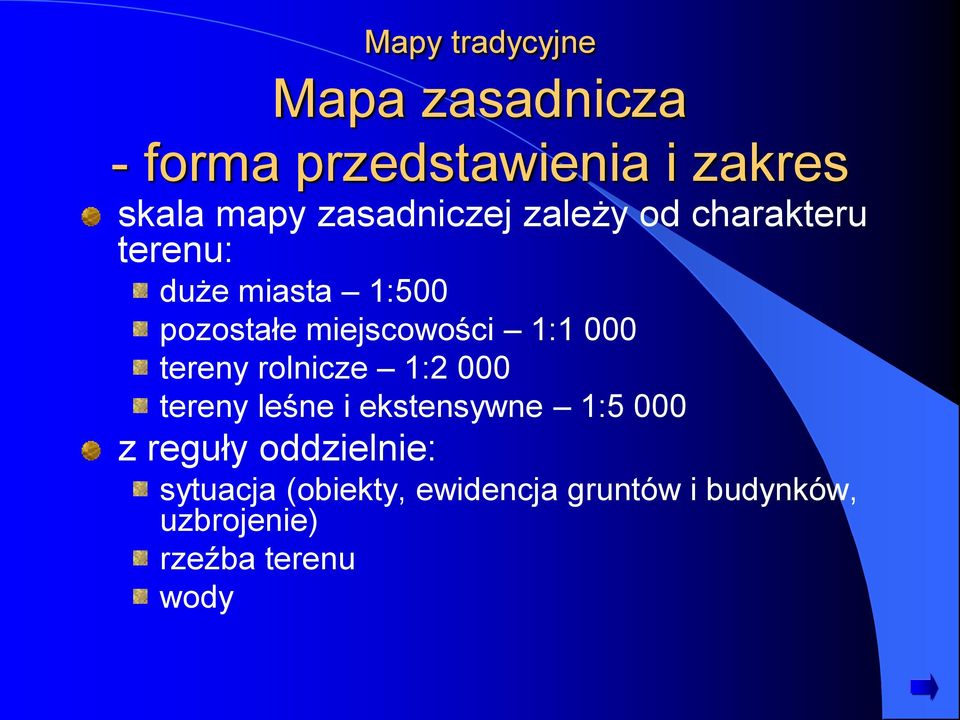 miejscowości 1:1 000 tereny rolnicze 1:2 000 tereny leśne i ekstensywne 1:5 000