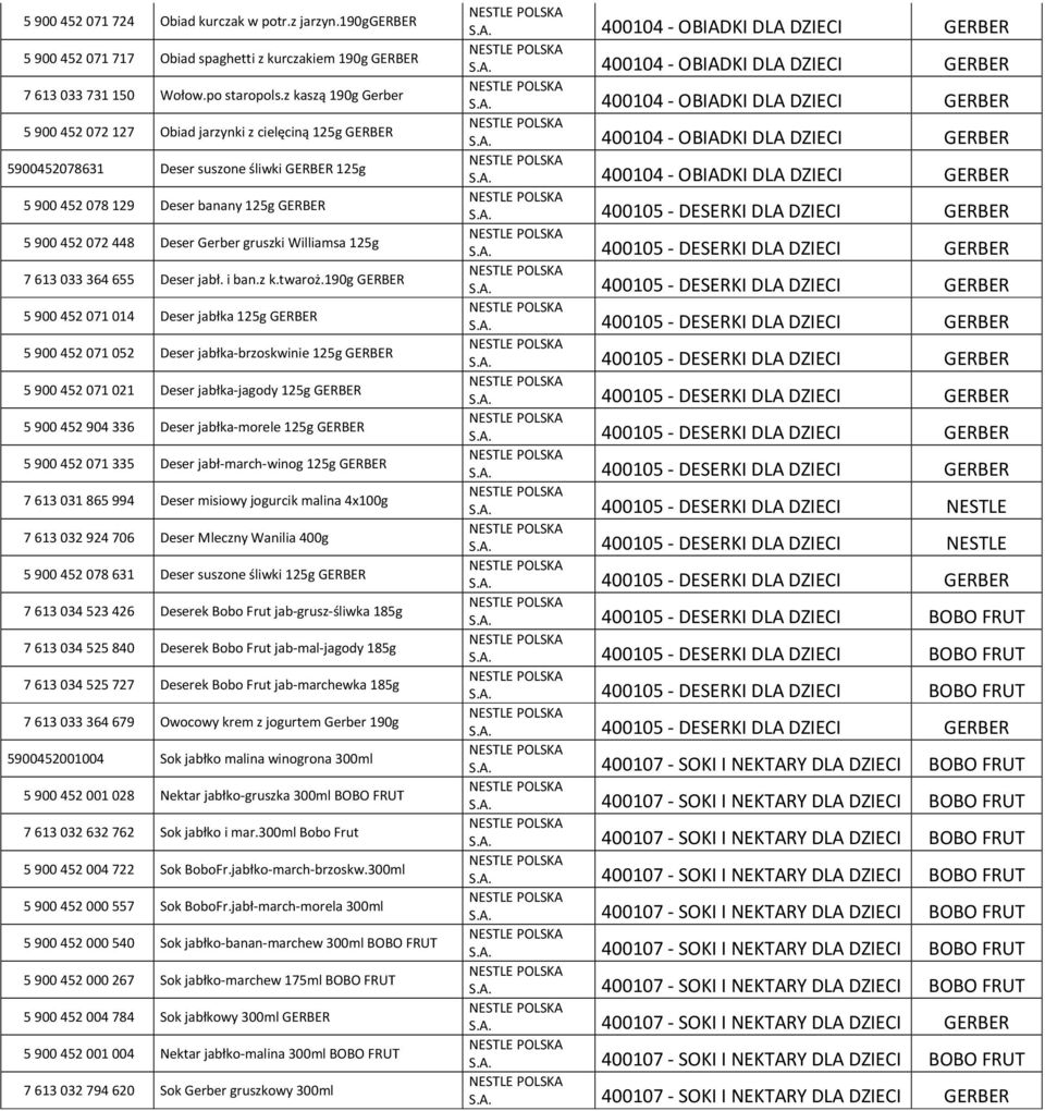 Williamsa 125g 7613033364655 Deser jabł. i ban.z k.twaroż.