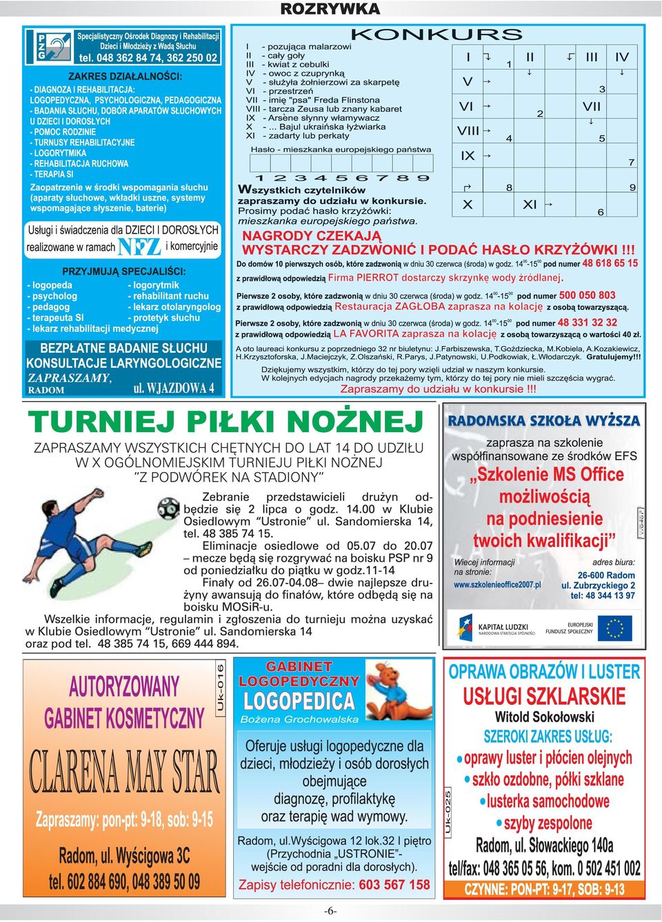 NOŻNEJ