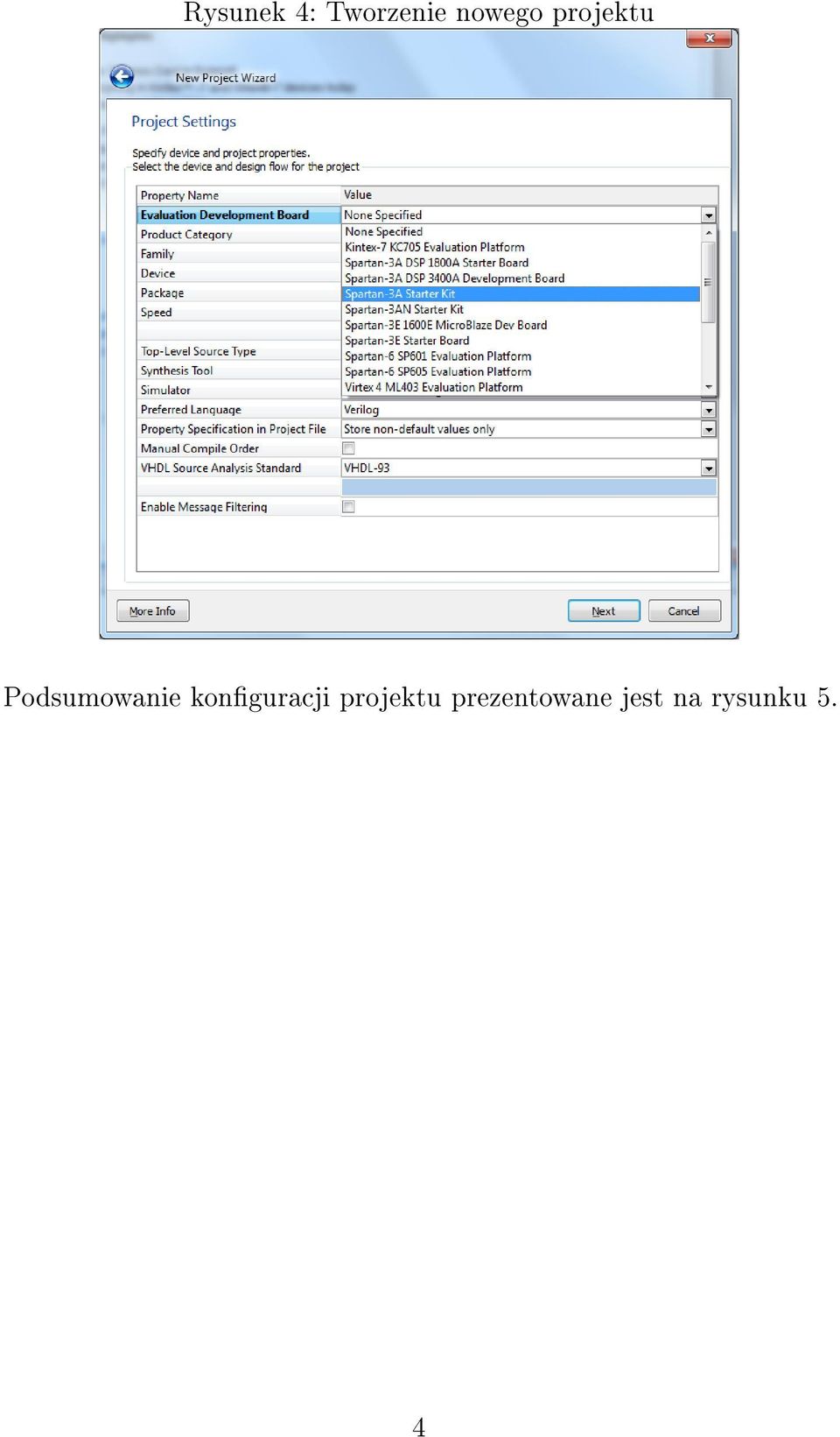Podsumowanie konguracji