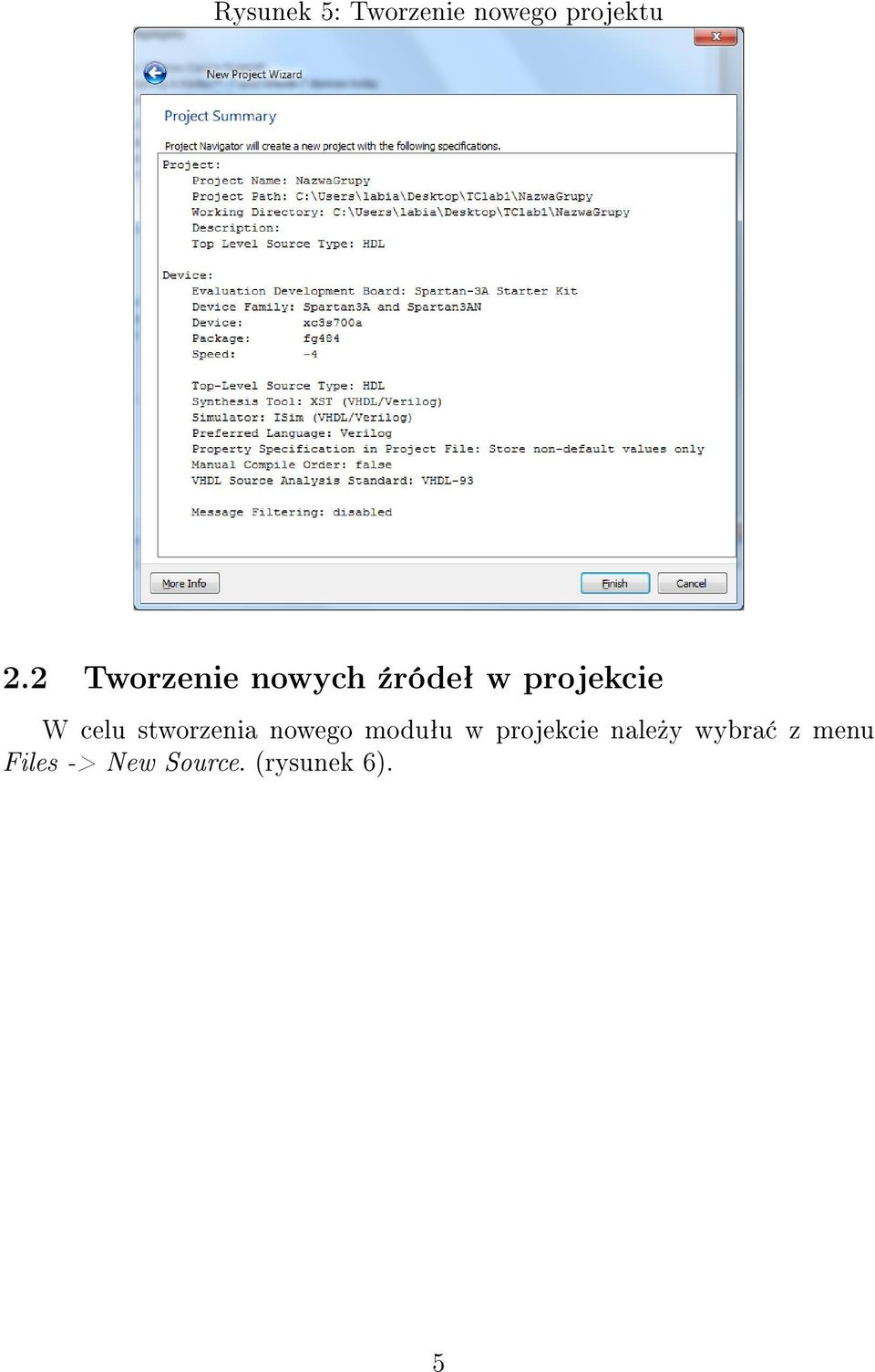 celu stworzenia nowego moduªu w projekcie