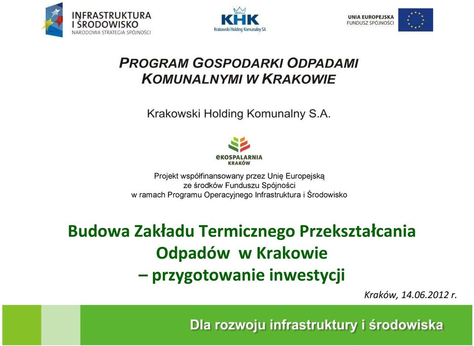 Infrastruktura i Środowisko Budowa Zakładu Termicznego