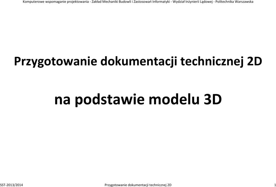 modelu 3D SST-2013/2014 