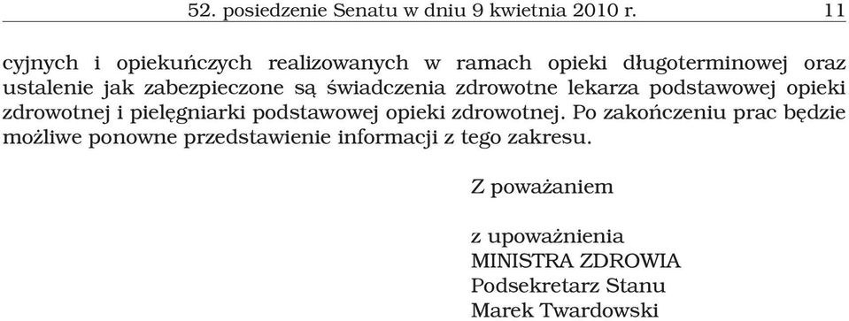 s¹ œwiadczenia zdrowotne lekarza podstawowej opieki zdrowotnej i pielêgniarki podstawowej opieki