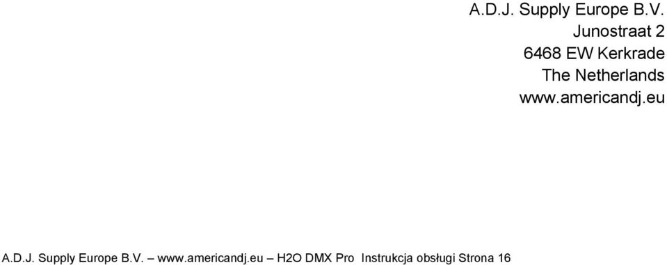 A.D.J. Supply Europe B.V.