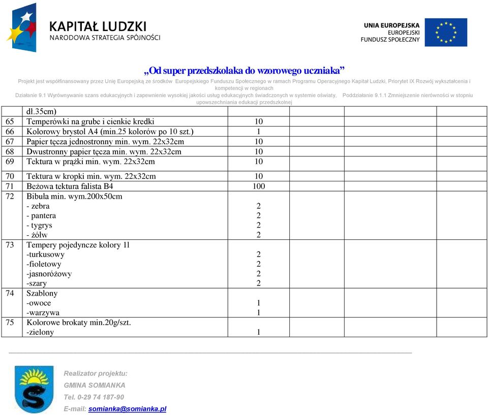 wym. xcm 0 68 Dwustronny papier tęcza min. wym. xcm 0 69 Tektura w prążki min. wym. xcm 0 70 Tektura w kropki min. wym. xcm 0 7 Beżowa tektura falista B4 00 7 Bibuła min.