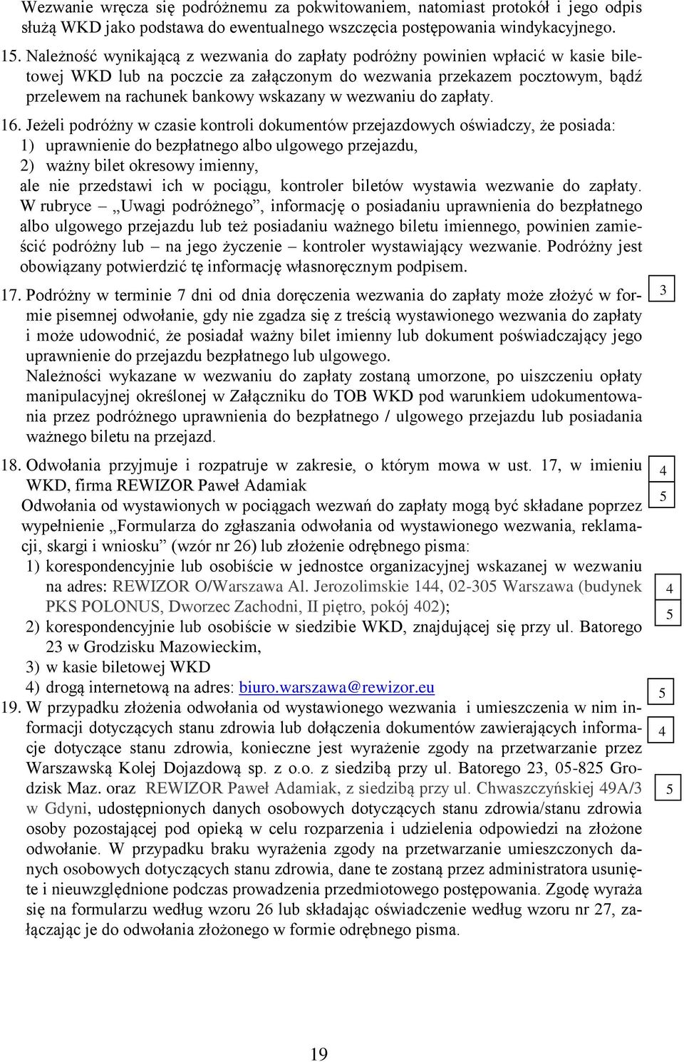 w wezwaniu do zapłaty. 6.