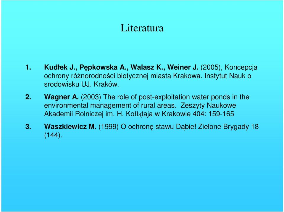 2. Wagner A.