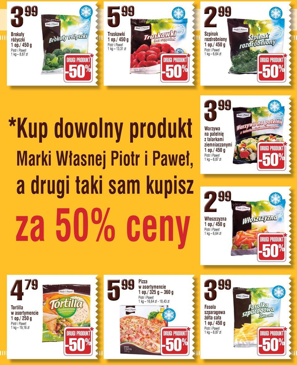 / 450 g 1 kg 8,87 zł a drugi taki sam kupisz za 50% ceny 2 99 Włoszczyzna 1 op.