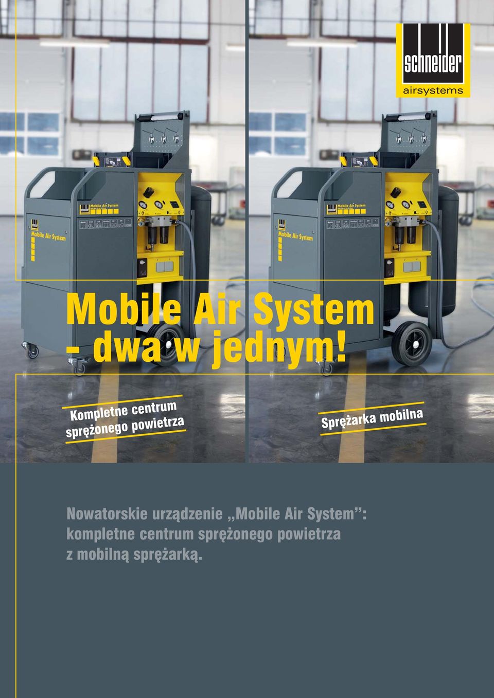 mobilna Nowatorskie urządzenie Mobile Air System