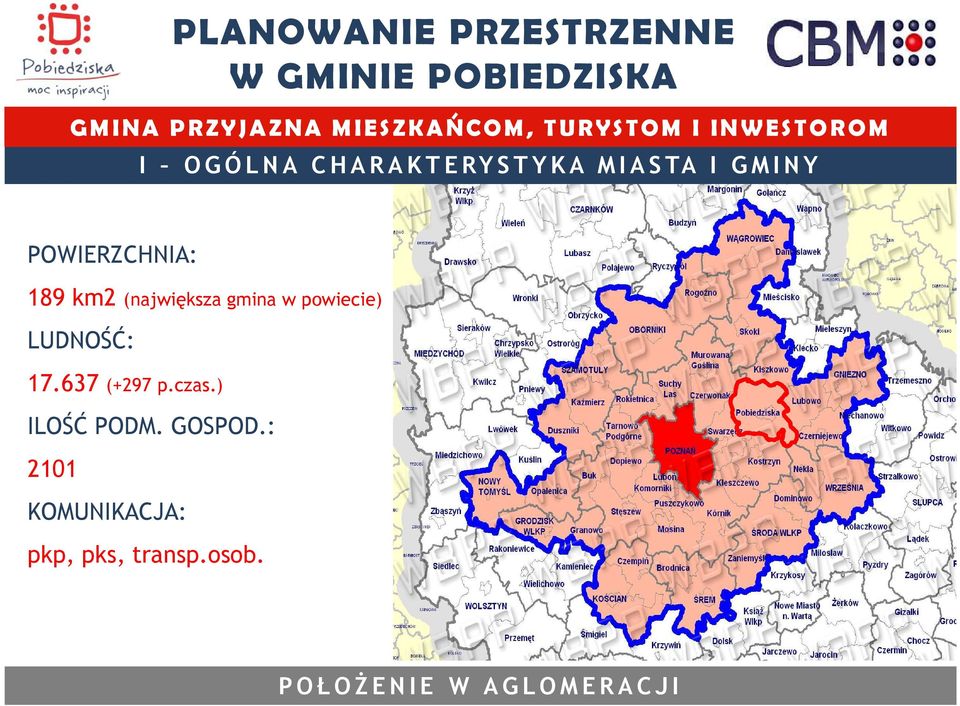 LUDNOŚĆ: 17.637 (+297 p.czas.) ILOŚĆ PODM. GOSPOD.