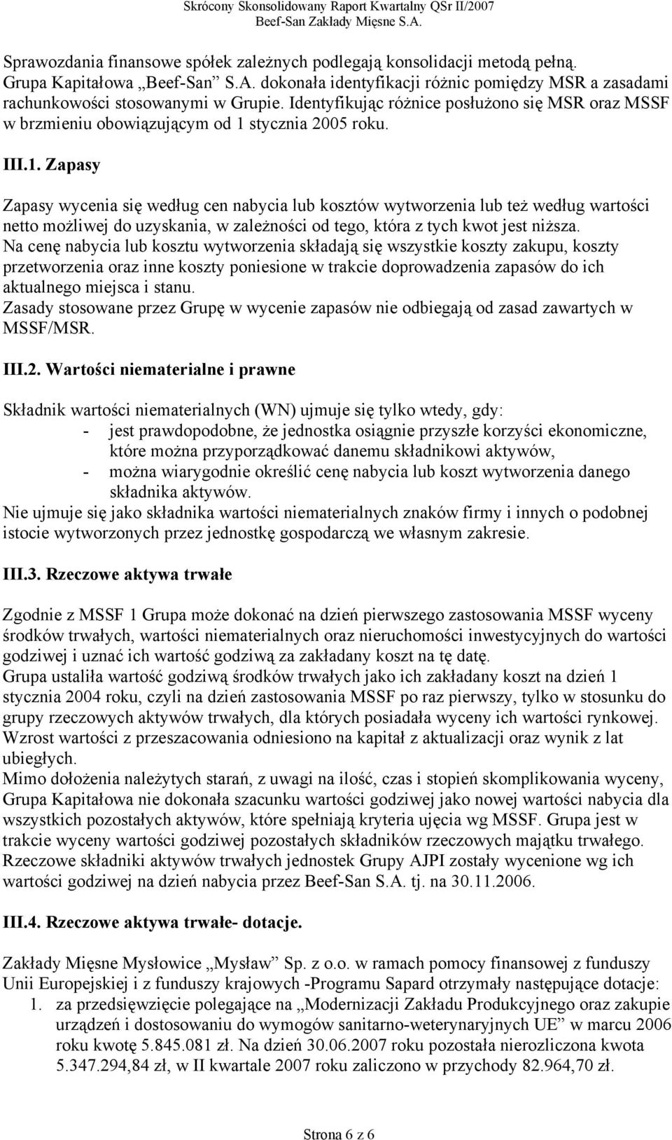 stycznia 2005 roku. III.1.