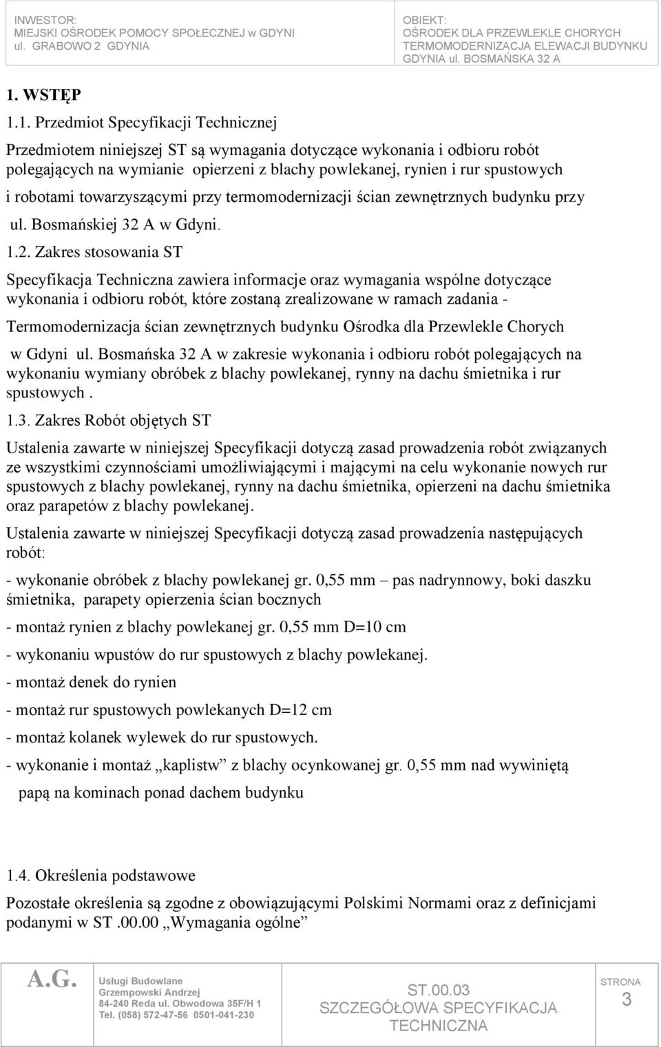 A w Gdyni. 1.2.