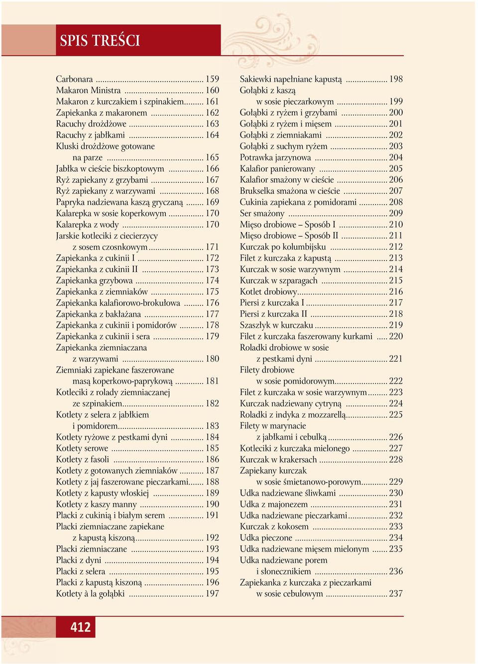 .. 170 Kalarepka z wody... 170 Jarskie kotleciki z ciecierzycy z sosem czosnkowym... 171 Zapiekanka z cukinii I... 172 Zapiekanka z cukinii II... 173 Zapiekanka grzybowa... 174 Zapiekanka z ziemniaków.