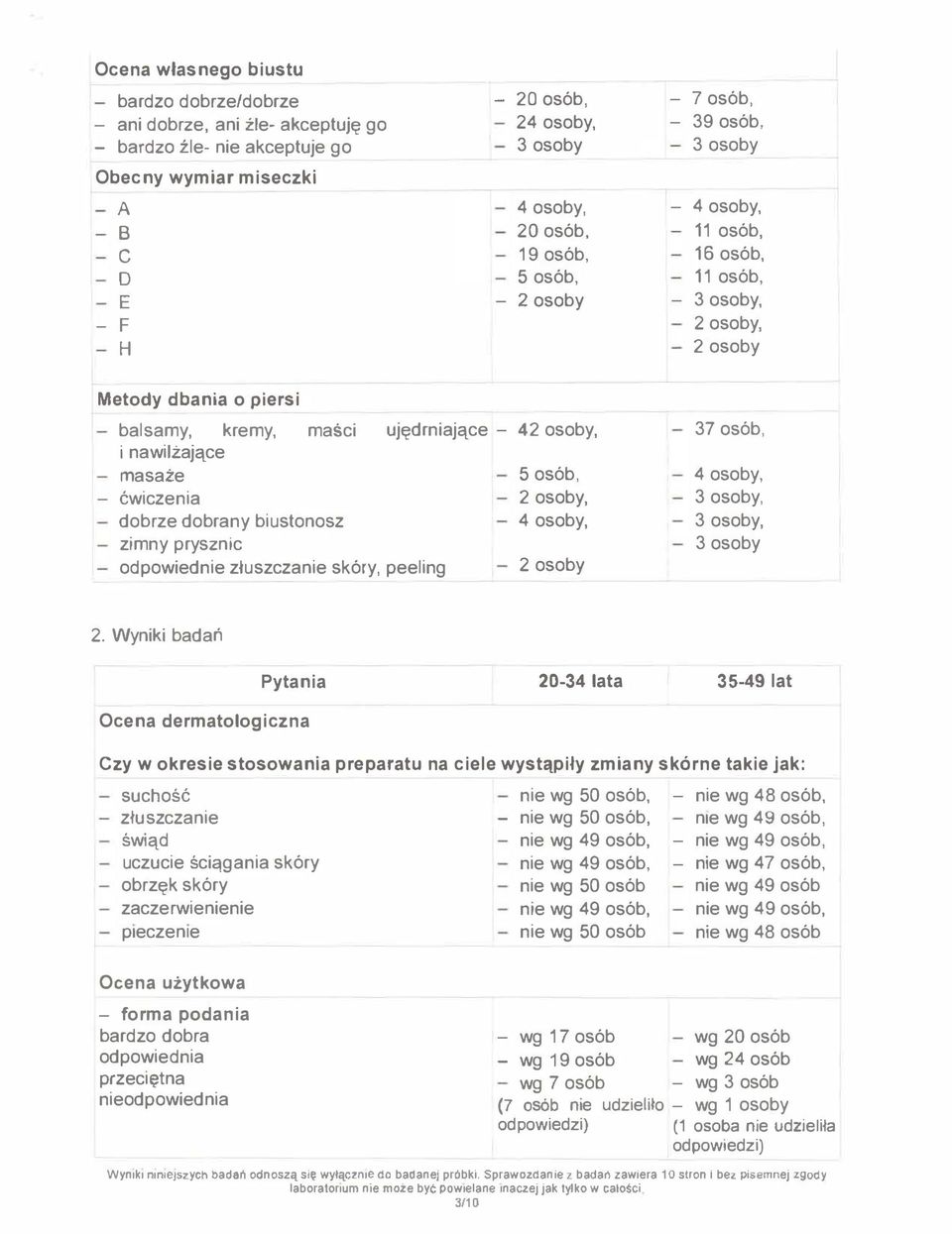 nawilżające masaże - ćwiczenia dobrze dobrany biustonosz zimny prysznic odpowied złuszcza skóry, peeling 5 osób, 2 osoby, 4 osoby, 2 osoby 4 osoby, 3 osoby, 3 osoby, 3 osoby 2.
