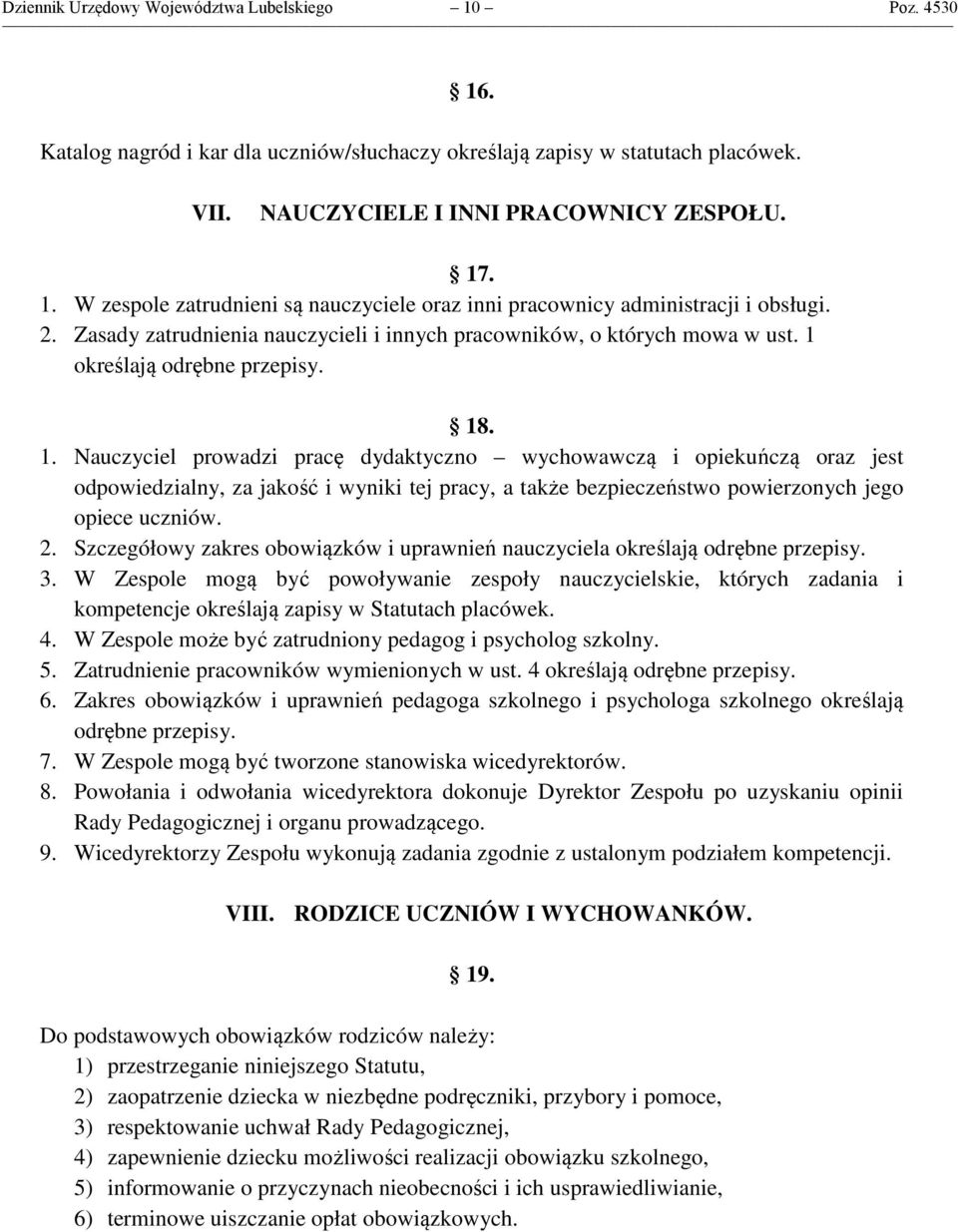 określają odrębne przepisy. 18