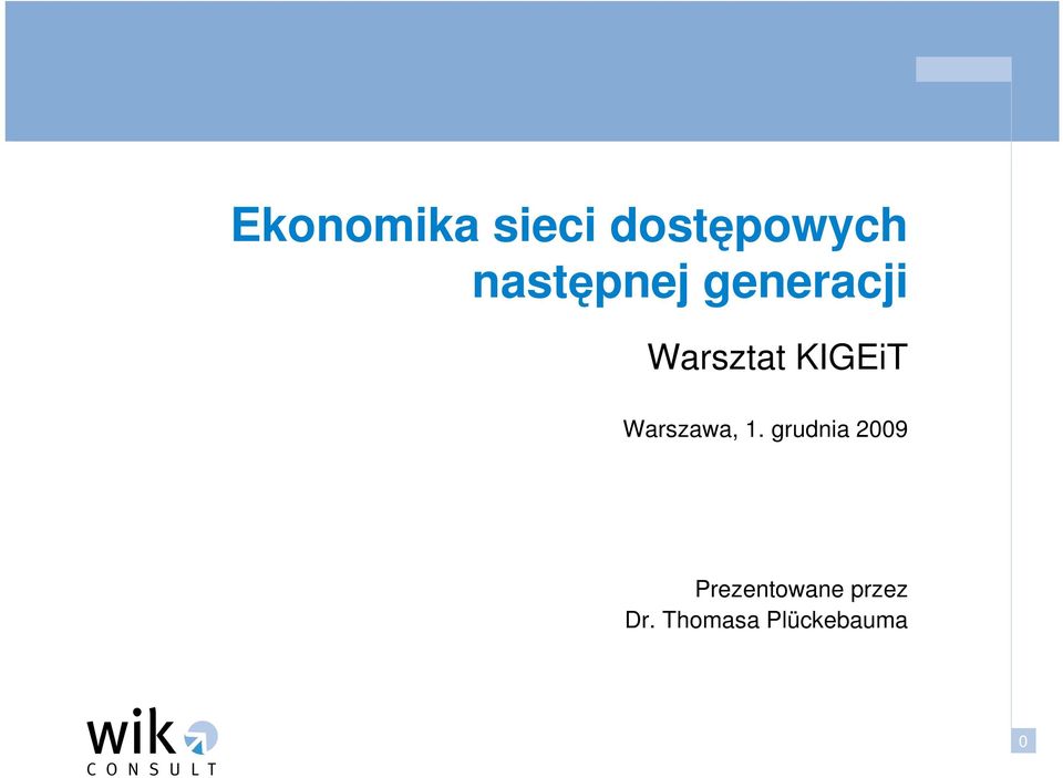 KIGEiT Warszawa, 1.
