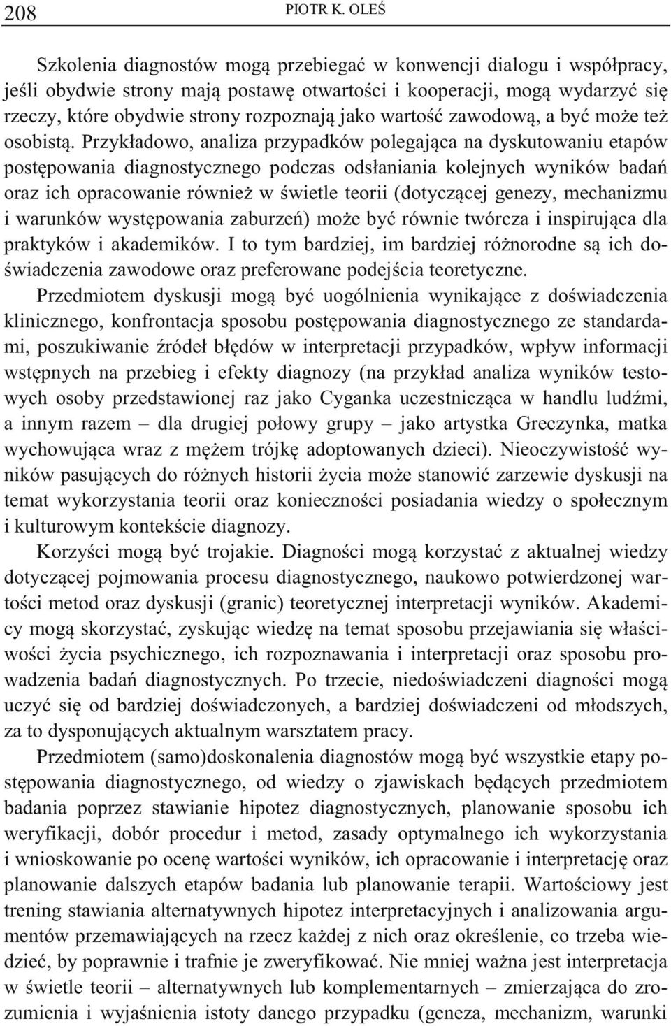zawodow, a by moe te osobist.