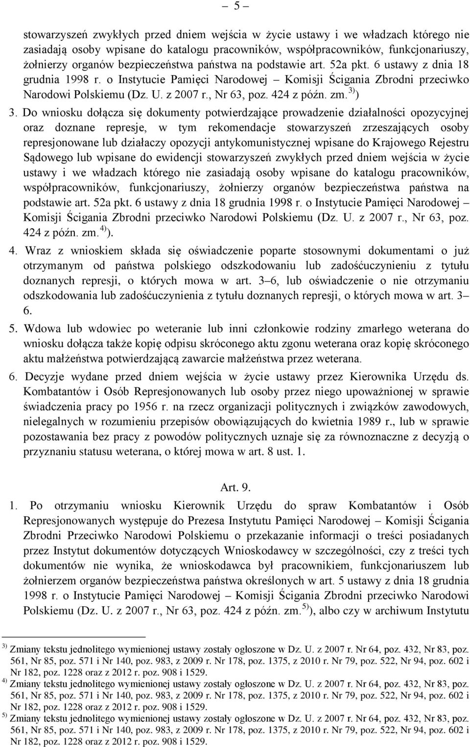 424 z późn. zm. 3) ) 3.