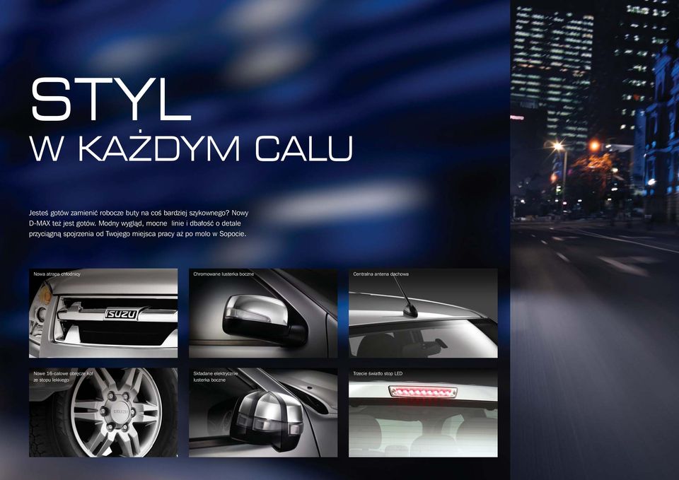 Modny wygląd, mocne linie i dbałość o detale przyciągną spojrzenia od Twojego miejsca pracy aż po
