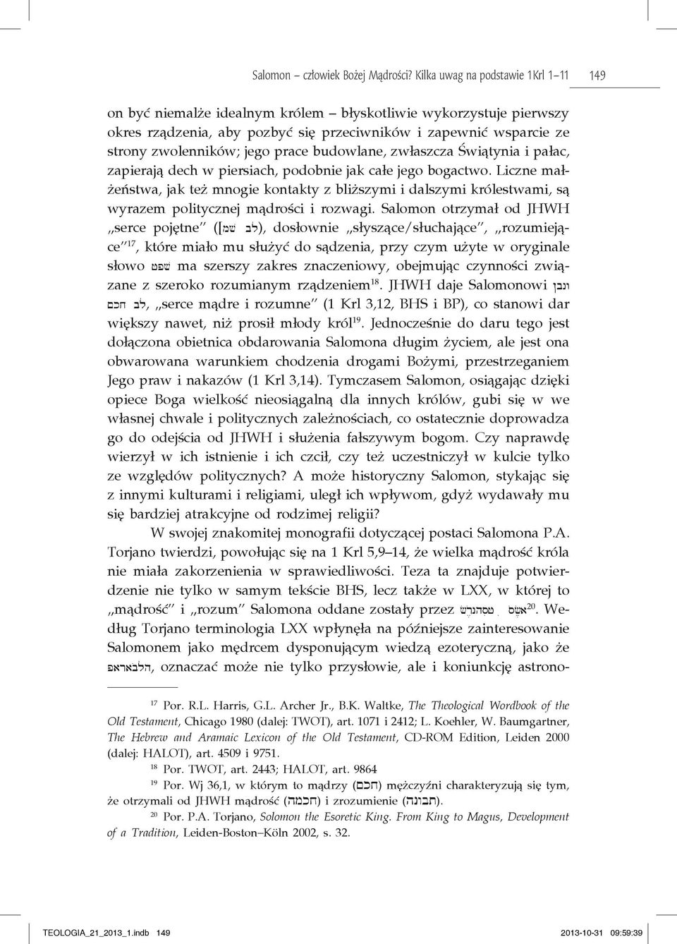 Mądrość datowania Salomona