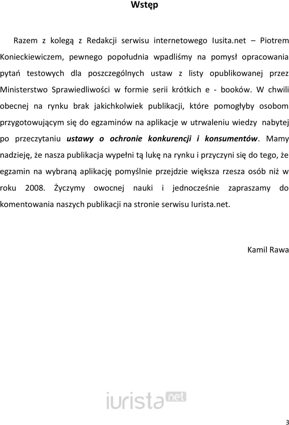 krótkich e - booków.