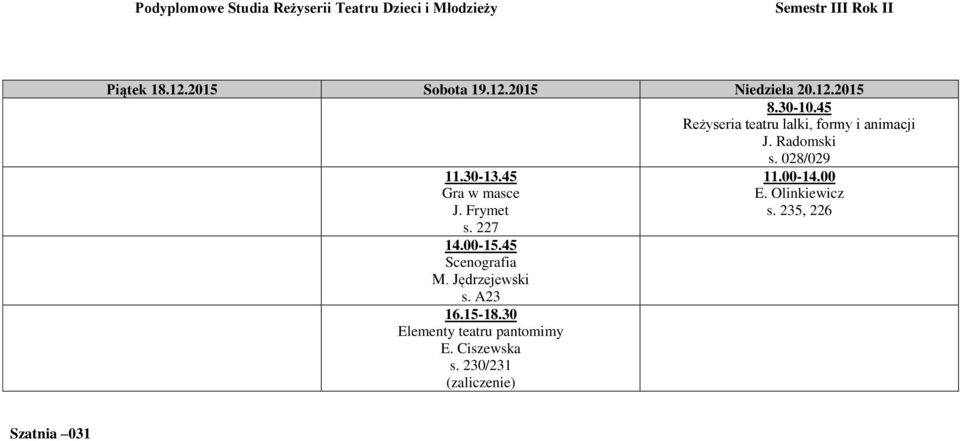 30 Elementy teatru pantomimy E.