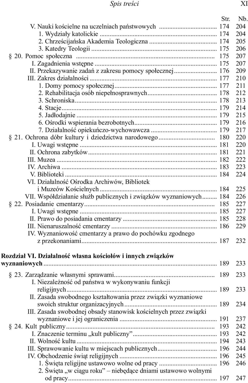 Rehabilitacja osób niepe³nosprawnych... 178 212 3. Schroniska... 178 213 4. Stacje... 179 214 5. Jad³odajnie... 179 215 6. Oœrodki wspierania bezrobotnych... 179 216 7.